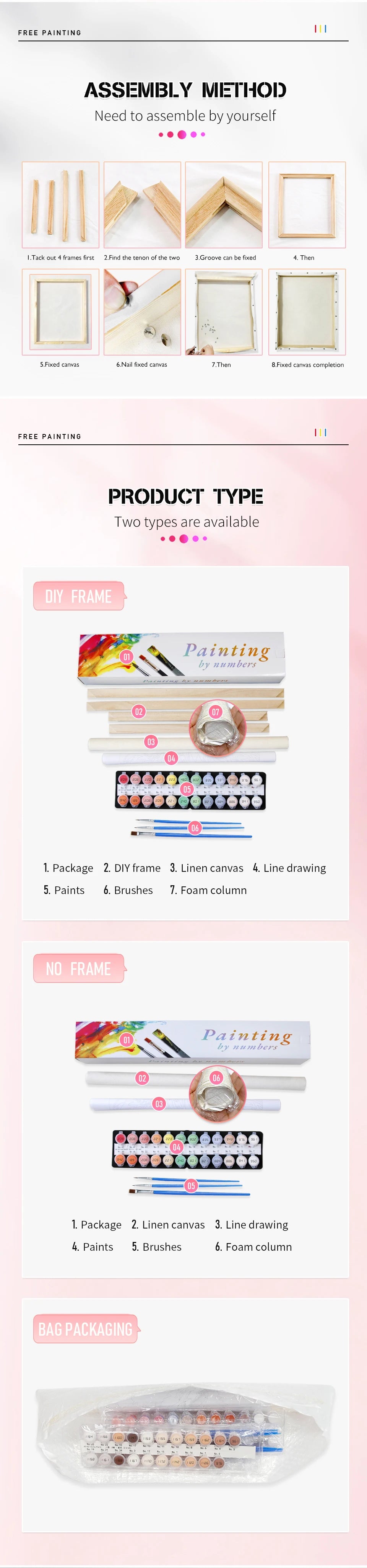 Painting By Numbers Dropshipping Personality Photo Customized DIY Picture Drawing Coloring by Numbers Acrylic Cat Adult No Frame