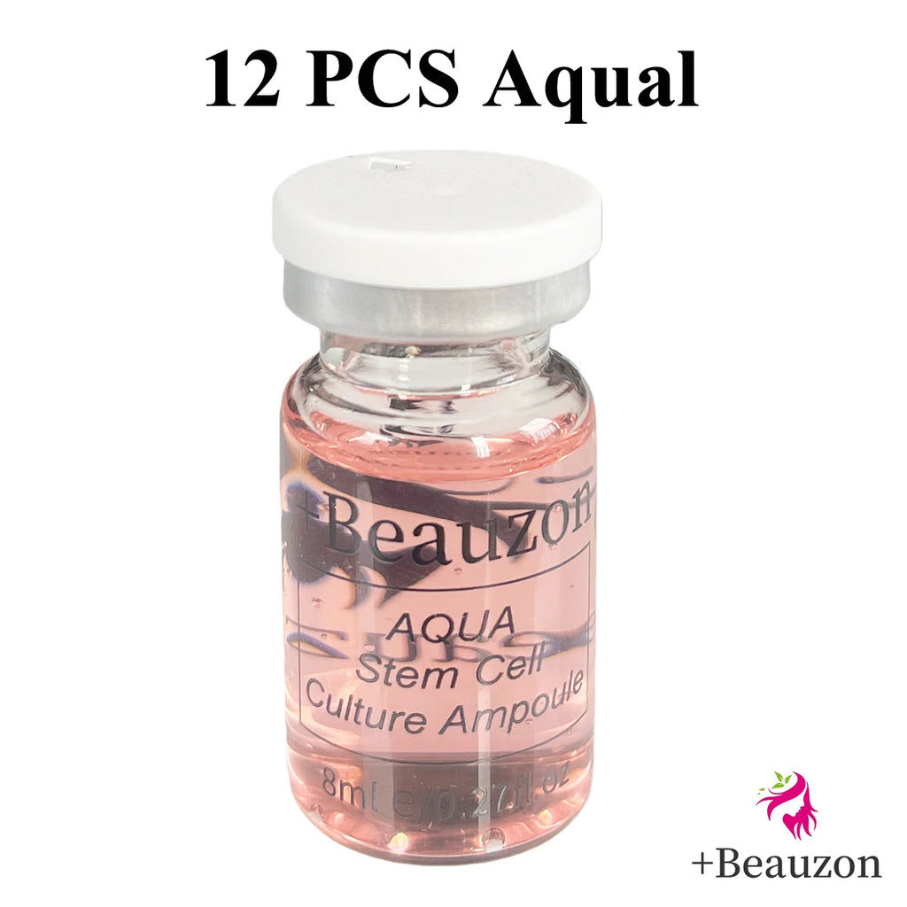 8ml BB Cream Hyaluronic Acid Facial Glow Serum Ampoule Essence Peptide Moisturizing Foundation Skin Rejuvenation Care Beauzon