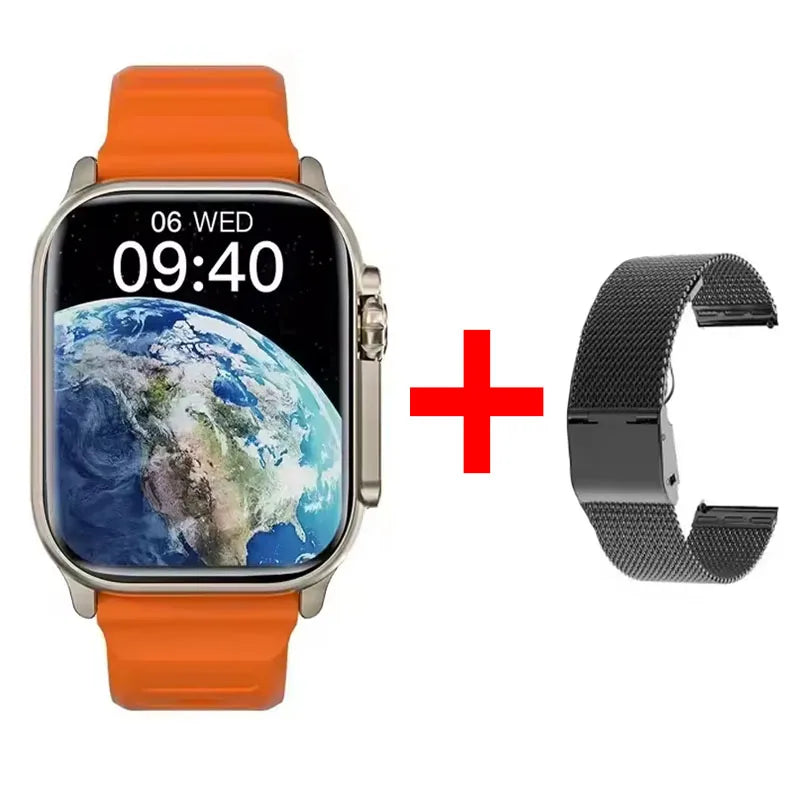 Watch 10 Ultra Smart Watch 49mm 2026 New NFC Men Women GPS Track Bluetooth Call BT Music Games Wireless Charging Smartwatch