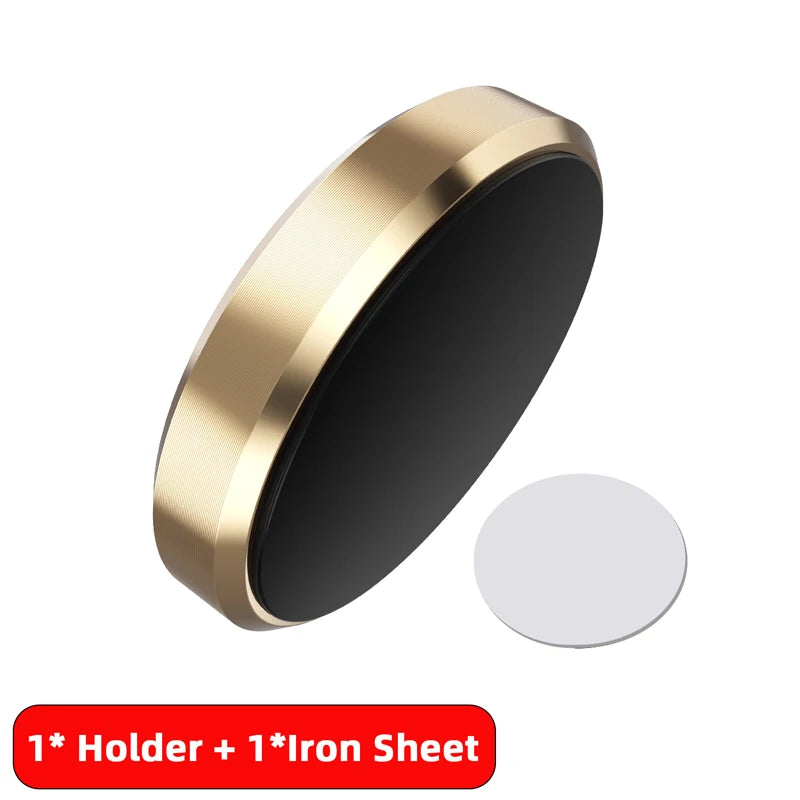 Magnetic Car Mobile Phone Holder Universal Car Cell Phone Stand For iPhone OPPO Huawei Dashboard Wall Mounted Car Magnet Sticker