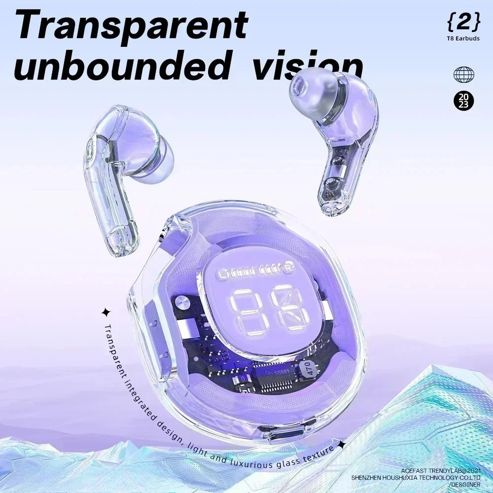 NEW TWS Wireless Earphone Bluetooth 5.3 Headphones Sport Gaming Headsets Noise Reduction Earbuds Bass for smartphones