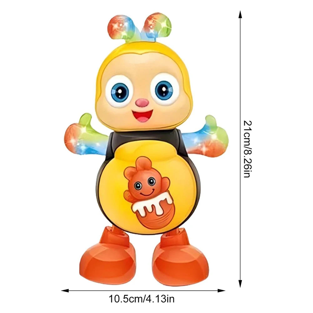 Cartoon Educational Toys with Lights & Music Interactive Singing Animal for Kids Christmas Birthday Gifts for Boys Girls