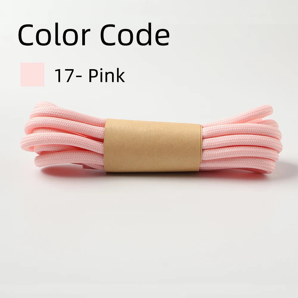Traditional Shoelaces for Yee 350/700/Slides Sneakers, Round Laces Women Men 18 Color Options (Red/Off-White)