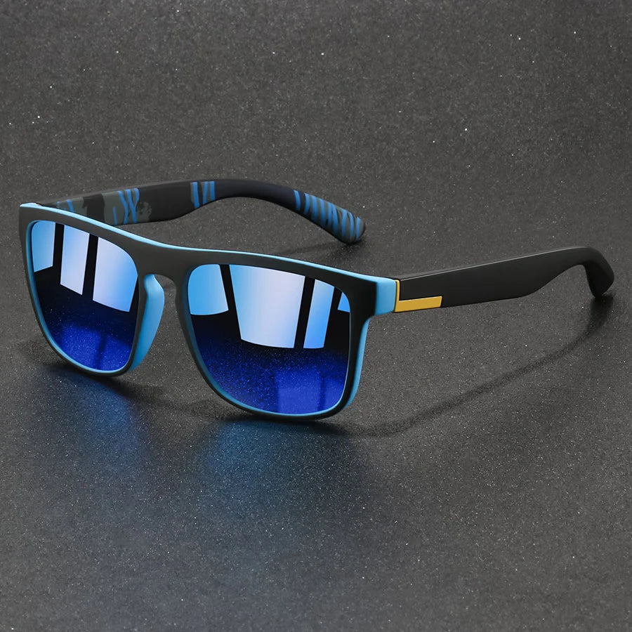 Lentes de Sol Vintage Cuadrados – Unisex Pesca Manejo Antirreflejo