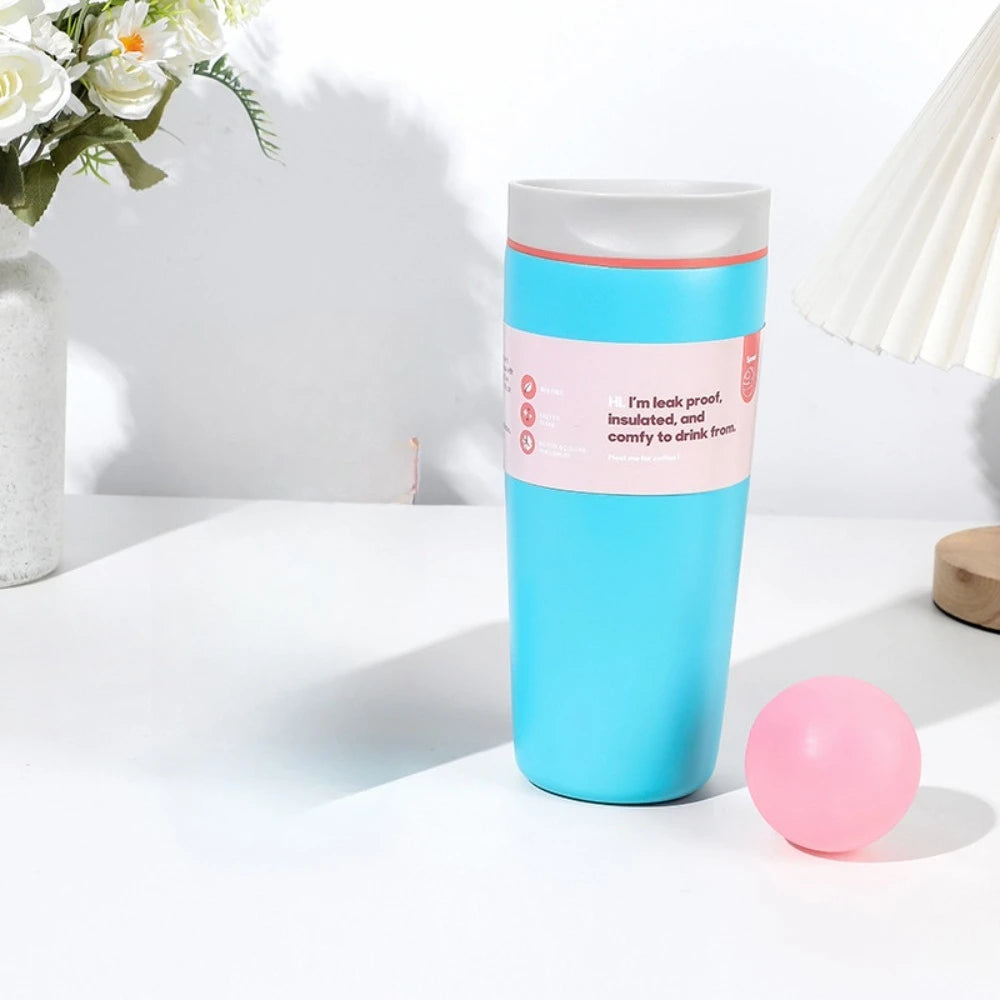 20 Oz 304 Stainless Steel Coffee Mug, Hot Coffee Travel Mug BPA Free Leakproof Reusable Iced Coffee Mug Keeps Hot or Cold